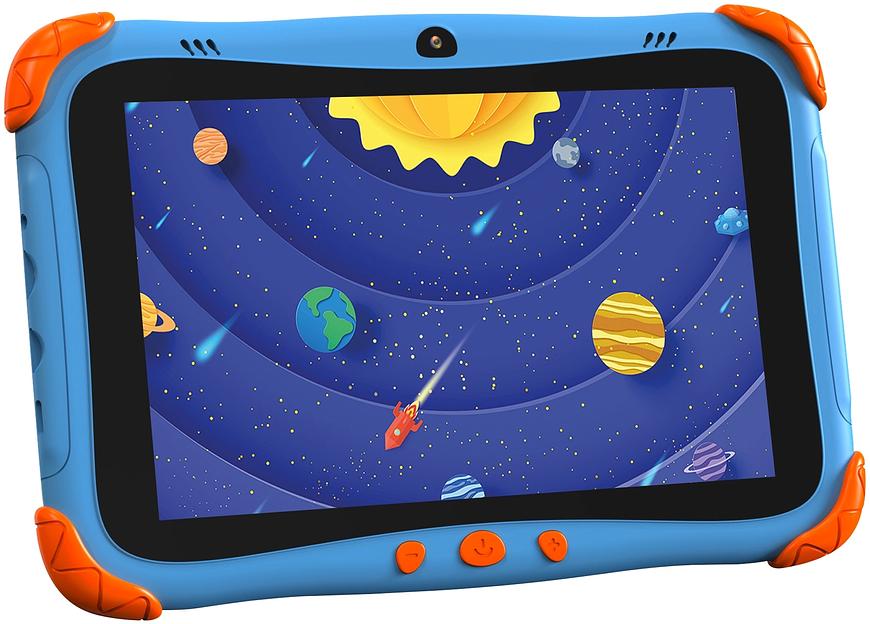 Планшет Digma Kids A8 SC9863A (1.6) 8C RAM2Gb ROM32Gb 8" IPS 1280x800 4G 1Sim Android 11.0 Go синий 2Mpix 0.3Mpix BT WiFi microSD 512Gb 3000mAh фото 3