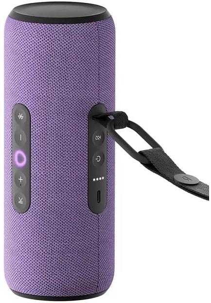 Умная портативная колонка Яндекс Станция Стрит с Алисой, модель YNDX-00030VIO (фиолетовый) фото 3