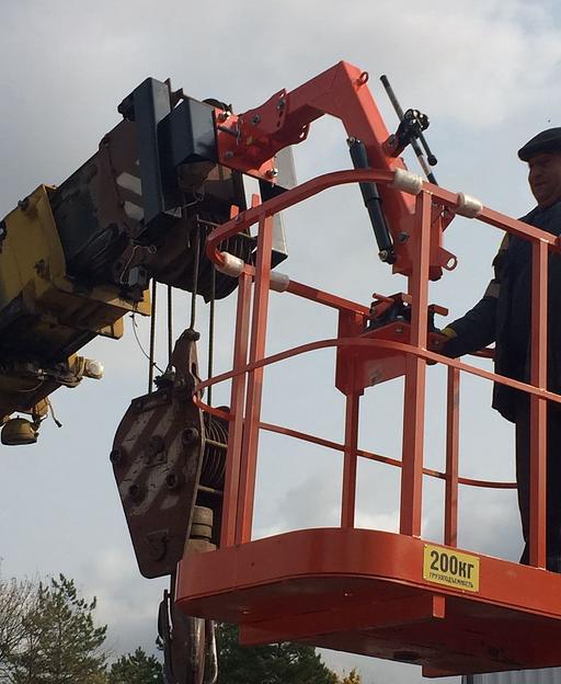 Автокрановая монтажная люлька AML-250 фото 7