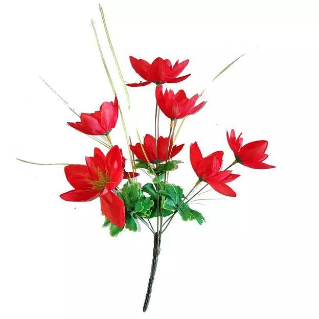 Букет с георгинами на 8 голов 32см 356-315 фото 4