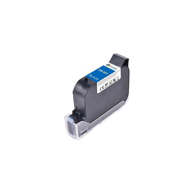 Картридж G&G GB-001BK, черный сольвентный / GB-001BK фото 1