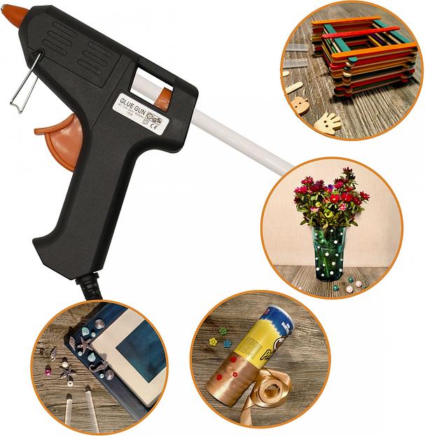 Cтержни клеев. для клеев.пист. Silwerhof 7-200-62-WH дл.200мм D7мм белый упак:62шт фото 5