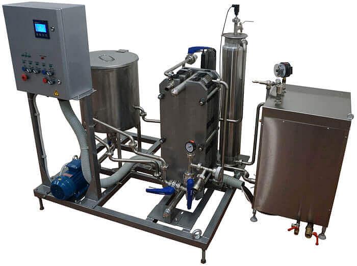 Комплект оборудования для пастеризации (проточный пастеризатор-охладитель молока) ИПКС-013-1500 фото 1