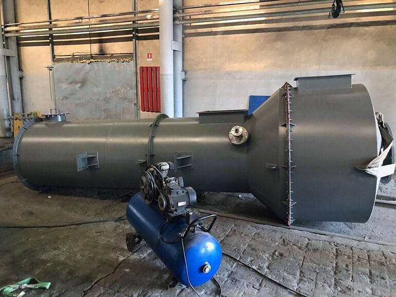 Скруббер с подвижной насадкой (пылегазоуловитель с кипящим слоем) фото 8