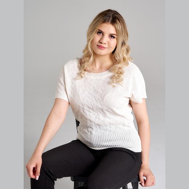 Кофта «Фантазия» молочная ОПТ фото 4