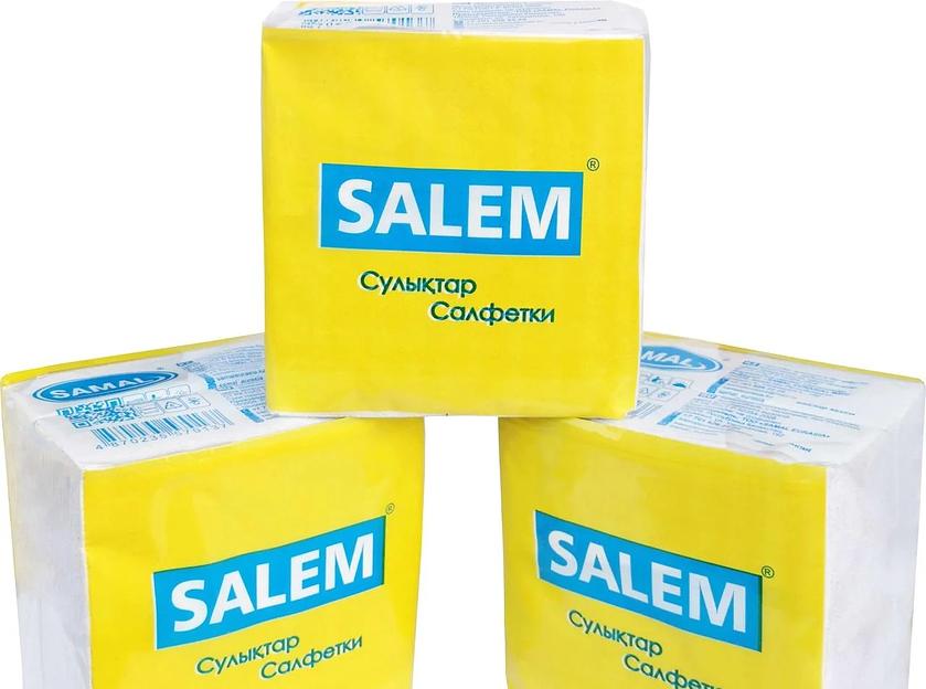 Салфетки бумажные Salem фото 1