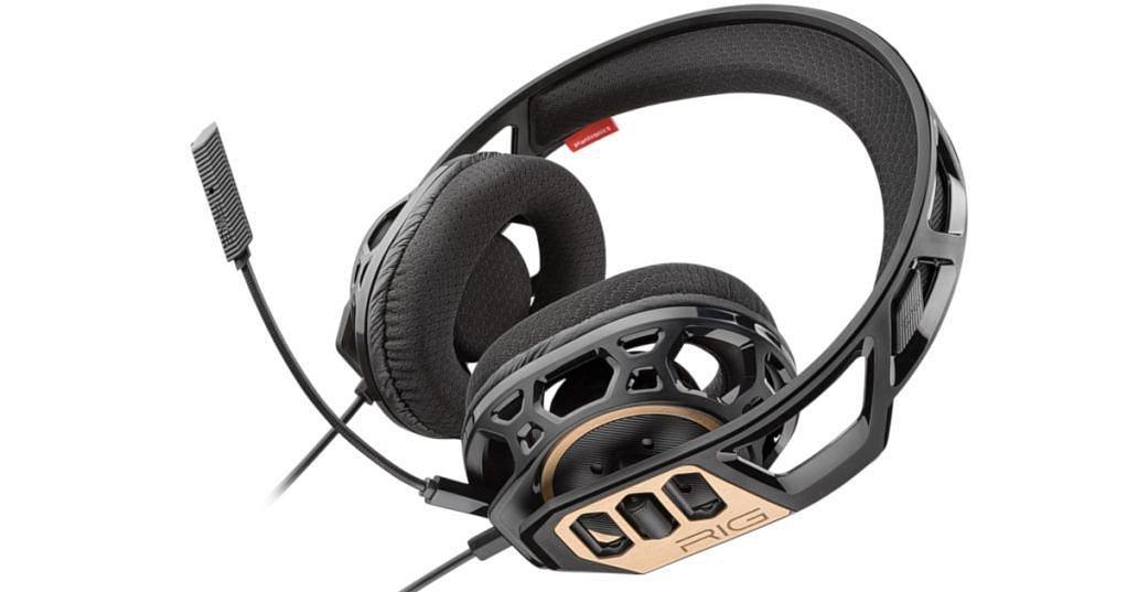 Наушники-гарнитура игровые Plantronics RIG 300 черный фото 1