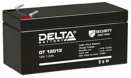 Аккумуляторная батарея Delta DT 12012 фото 1