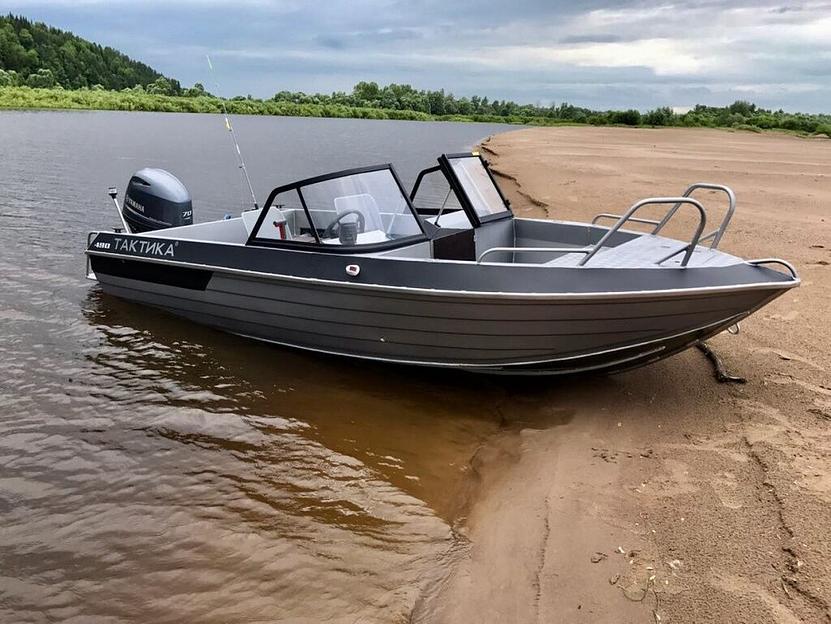 Алюминиевый катер Тактика 490 DC, 505*180*77 см фото 1