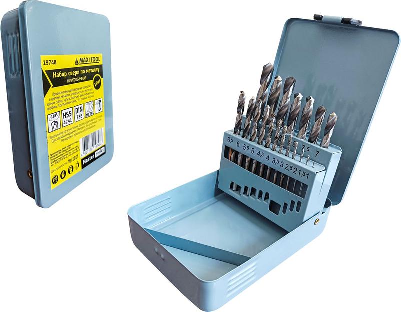 Набор сверл по металлу HSS4241 ОПТ фото 1