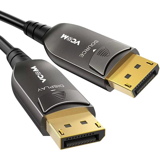 VCOM D3751-20M Активный оптический кабель VCOM DP1.4 32GBs/8K@60Hz 20м фото 1
