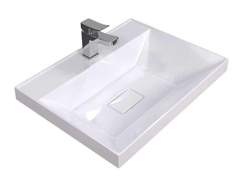 Раковина для ванной Uperwood Classic New 50 см, с декоративной крышкой для слива фото 4