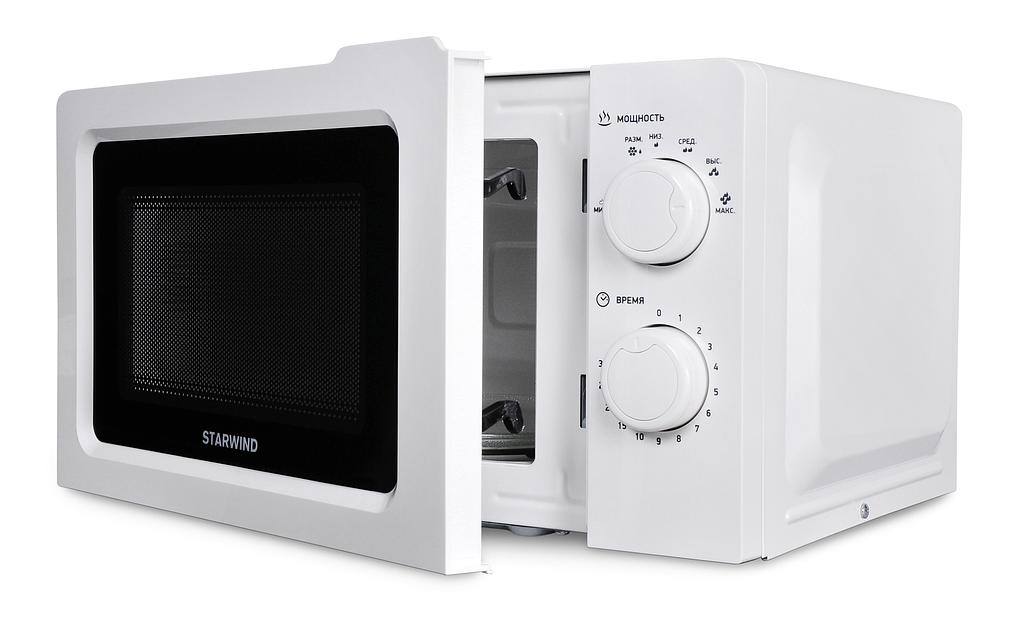 Микроволновая Печь Starwind SMW3020 20л. 700Вт белый фото 3