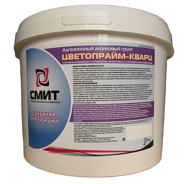 Грунт адгезионный "Цветопрайм-кварц" фото 1