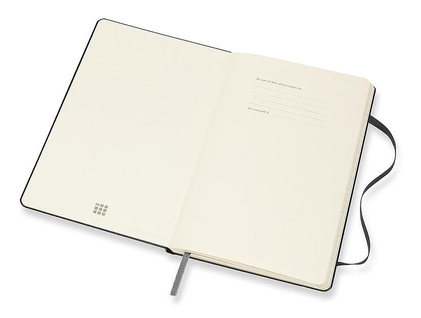 Еженедельник Moleskine CLASSIC WKLY Large 130х210мм 144стр. черный фото 2