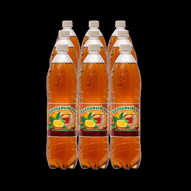 Напиток безалкогольный негазированный Холодный чай с лимоном 1л ОПТ фото 2