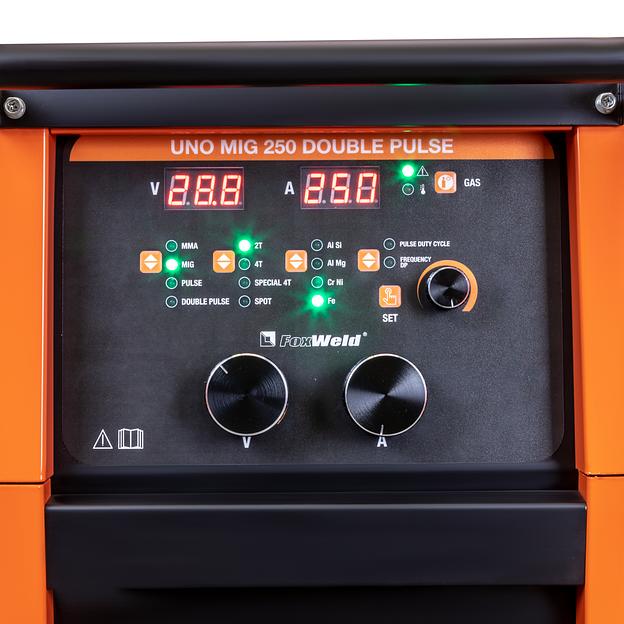 Сварочный аппарат Uno MIG 250 Double Pulse Foxweld 7181 фото 6