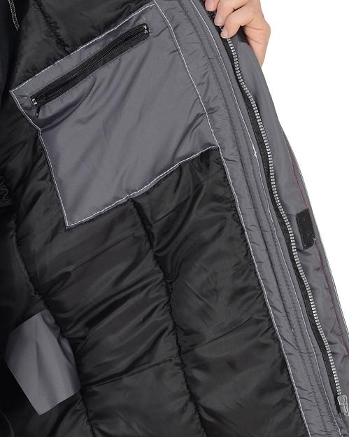 Костюм «Сириус-Алекс»зимний куртка и брюки, тёмно-серый ОПТ фото 6