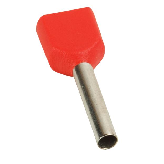 Наконечник штыревой втулочный под два провода НШвИ2 OptiKit T-Shv2-PVC- 1,5-12 (100шт) фото 1