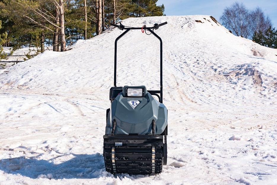 Мотобуксировщик Бурлак М2 LFS, 9 л.с., электрозапуск, 1450*510*810 мм. фото 5