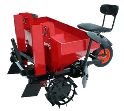 Картофелесажалка двухрядная для минитрактора фото 1