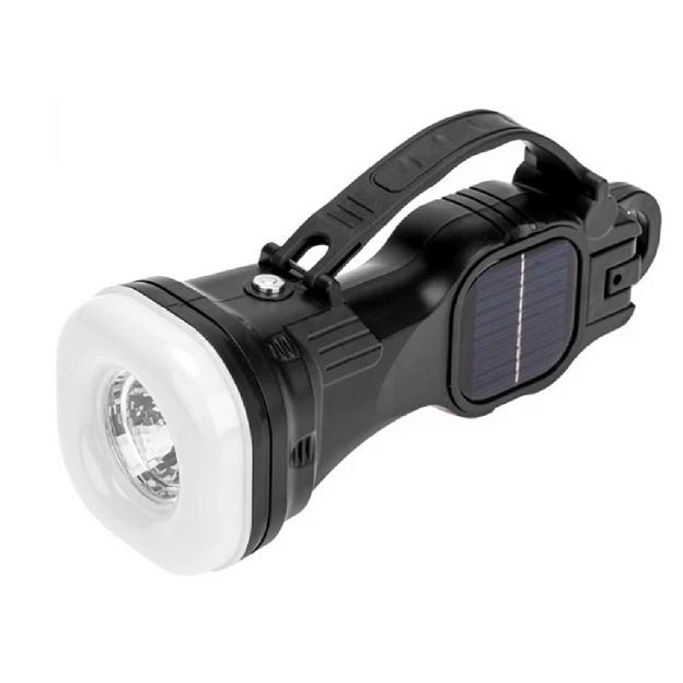 Rexant 75-8009 Фонарь кемпинговый с солнечной батареей и крюком фото 1