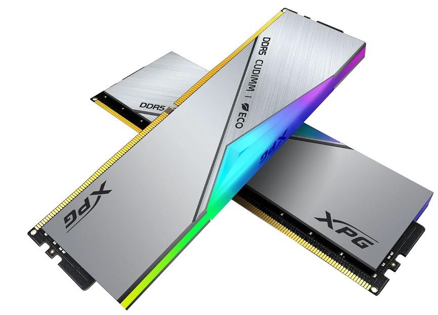 Модуль памяти ADATA CUDIMM DDR5-8400 48GB (24GBx2) RGB AX5CU8400C4024G-DCLACRSG фото 3