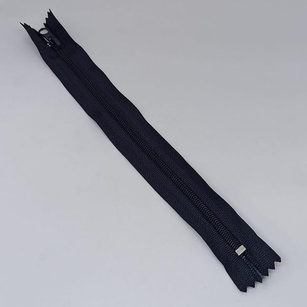 Молния брючная №4 20 см тёмно синий фото 1
