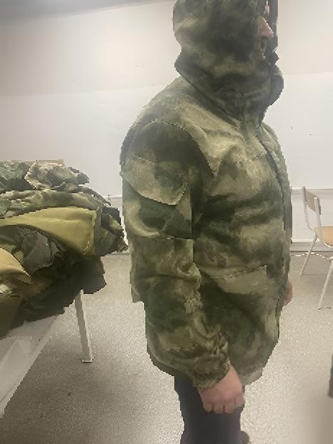 Костюм-горка материал рипстоп на флисе «Мох» 54-56 ОПТ фото 1