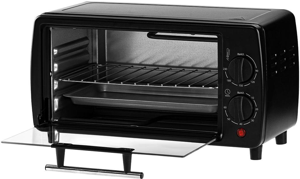 Мини-печь Galaxy Line GL 2625 8л. 1000Вт черный фото 4