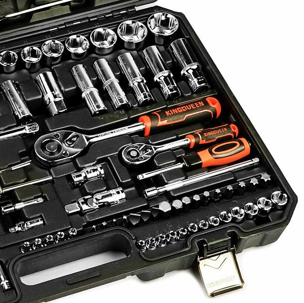 Набор инструментов KINGQUEEN 160 Предметов WIB-90003-24 фото 9