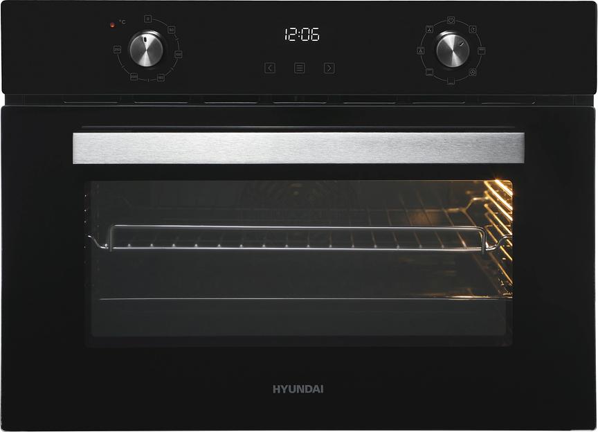 Духовой шкаф Электрический Hyundai HEO 64512 BG черный фото 3