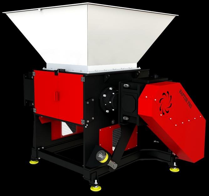 Двухроторный шредер «Raptor Pro» фото 1