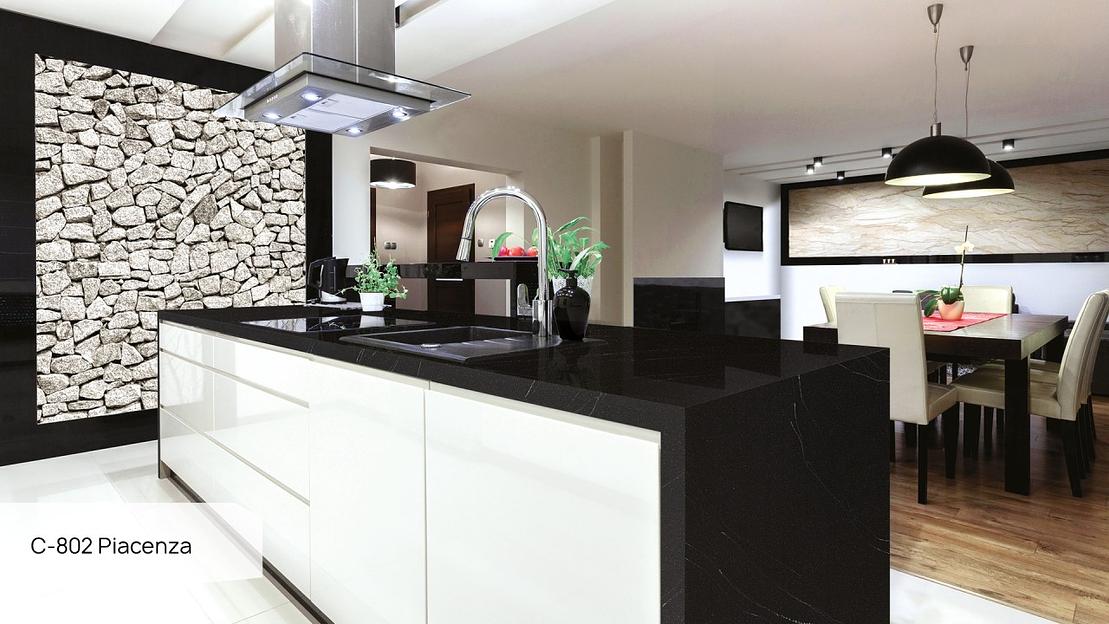 Кварцевый камень Grandex «C-802 Piacenza» ОПТ фото 3