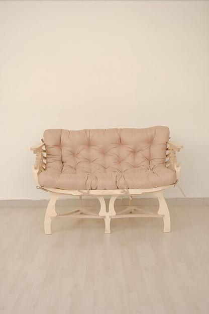 Диван из дерева «Ракушка» фото 1