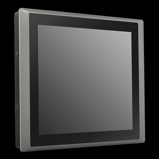 Промышленный монитор CV-117C/M1001, 17", TFT, SXGA, 5:4, проекционно-ёмкостный сенсорный экран, 1x USB, 1x COM, 1x VGA, 1x DVI-D и 1x DisplayPort фото 1