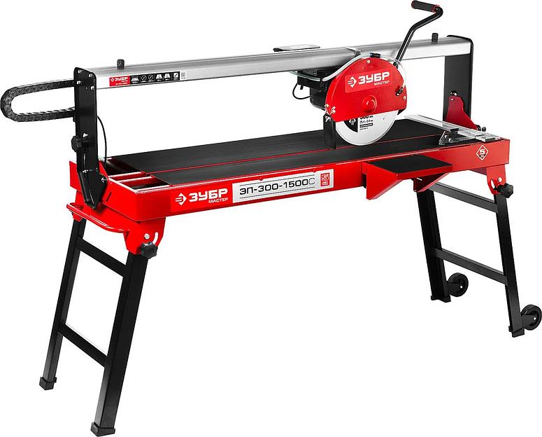 Плиткорез электрический ЗУБР, 1500 Вт, длина реза 1200 мм, (ЭП-300-1500C) фото 4