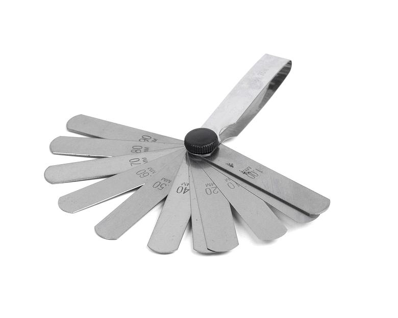 Набор щупов N4 0,1-1 L= 70 с поверкой фото 2