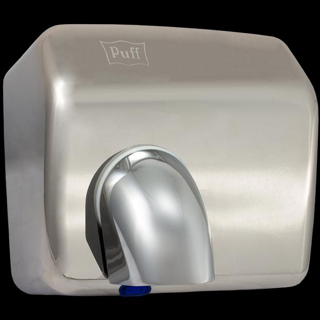Электросушитель для рук "Puff-8847", хром, 2,3 кВт фото 1