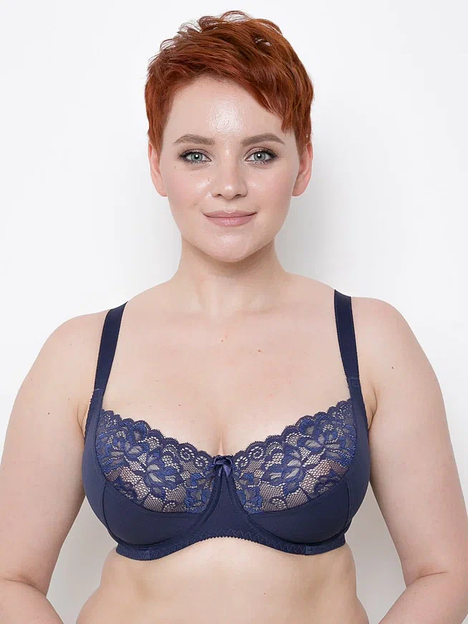 Бюстгальтер АйЛайк модель № 10294 цвет синий ОПТ фото 2