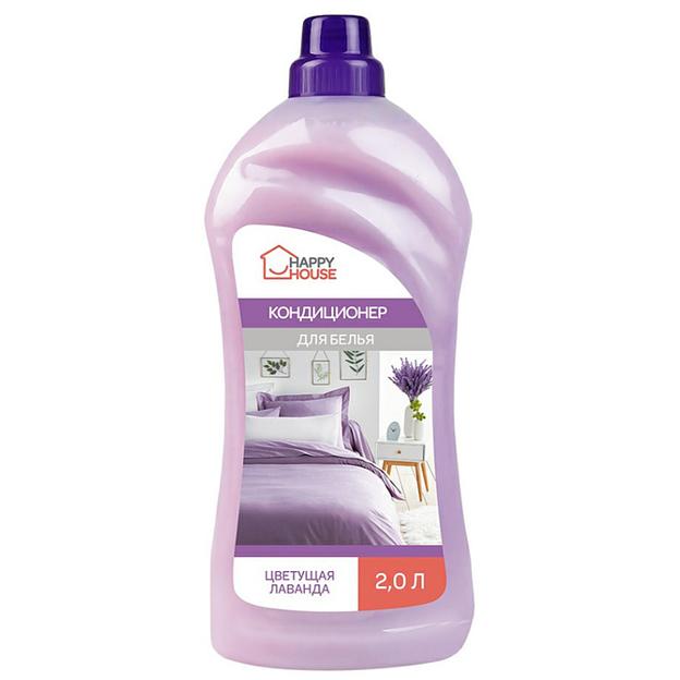 Ромакс happy house кондиционер для белья цветущая лаванда 2л фото 1