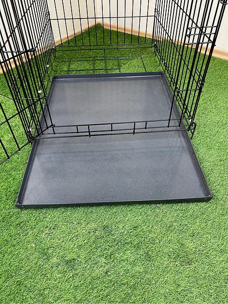 Поддон оцинкованный для клетки №4 фото 1