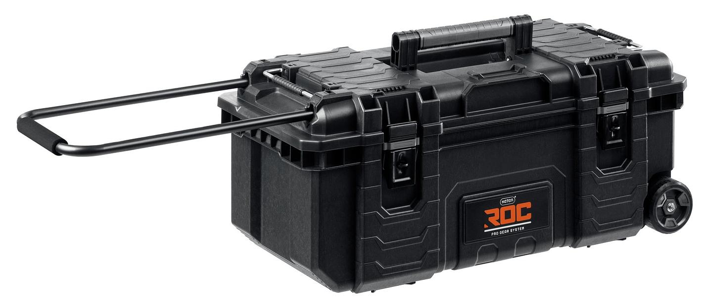 KETER ROC PRO GEAR 2.0 (28″) пластиковый ящик-тележка на колесах (38375) фото 1
