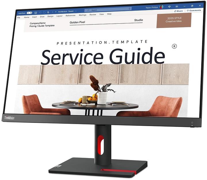 Монитор Lenovo 23.8" ThinkVision S24i-30 черный IPS LED 4ms 16:9 HDMI 1300:1 250cd 178гр/178гр 1920x1080 100Hz VGA FHD 3.8кг фото 3