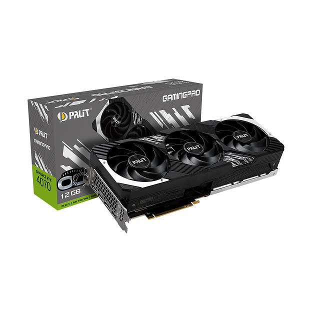 Видеокарта PALIT RTX4070 GAMINGPRO OC 12GB (NED4070H19K9-1043A) фото 3