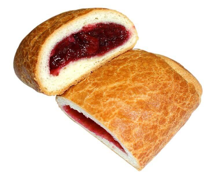 Слойка с малиновым джемом Опт фото 1