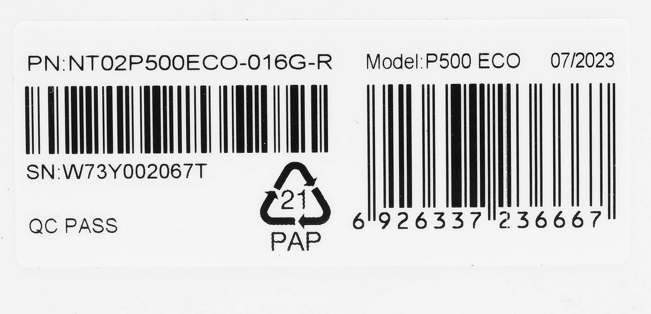 Флеш карта microSDHC 16GB Netac NT02P500ECO-016G-R P500 Extreme Pro + adapter фото 4
