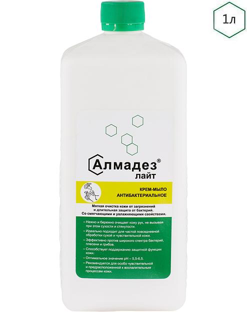 Дезинфицирующее мыло «Алмадез-лайт» 1 л ОПТ фото 1