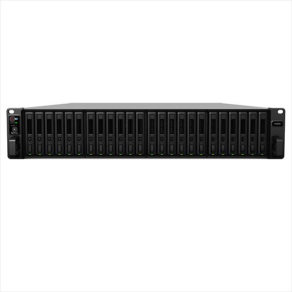Система хранения данных Synology FlashStation (Rack 2U) 12C 2,1GhzCPU/16Gb upto 128/upto 24 SAS SSD/HDD or SATA SSD upto 72 (2xRX2417sas or 2xRX1217sas)/2xUSB3.0/2x10GE(RJ-45)+4x1GE)/1xExpSlot/iSCSI/2xIPcam(upto128)/2xRPS/no (FS3600) фото 1