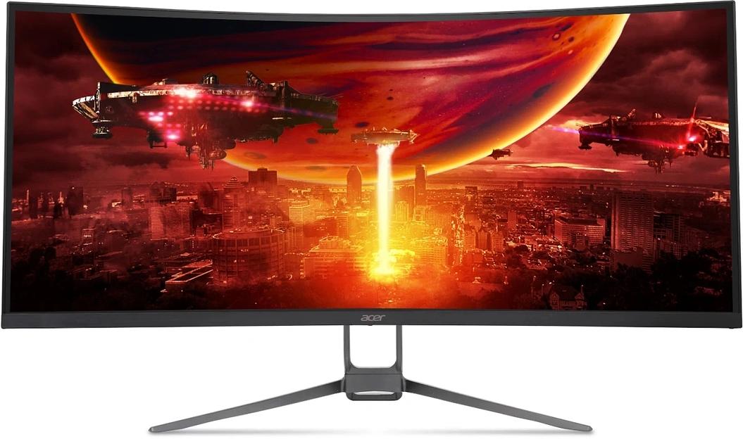 Монитор Acer ED343CURJ0bmiippx 34'' 1000R, 21:9, VA, UWQHD, 1/4ms, 300cd, 120Hz, HDMI, DP, SPK фото 1